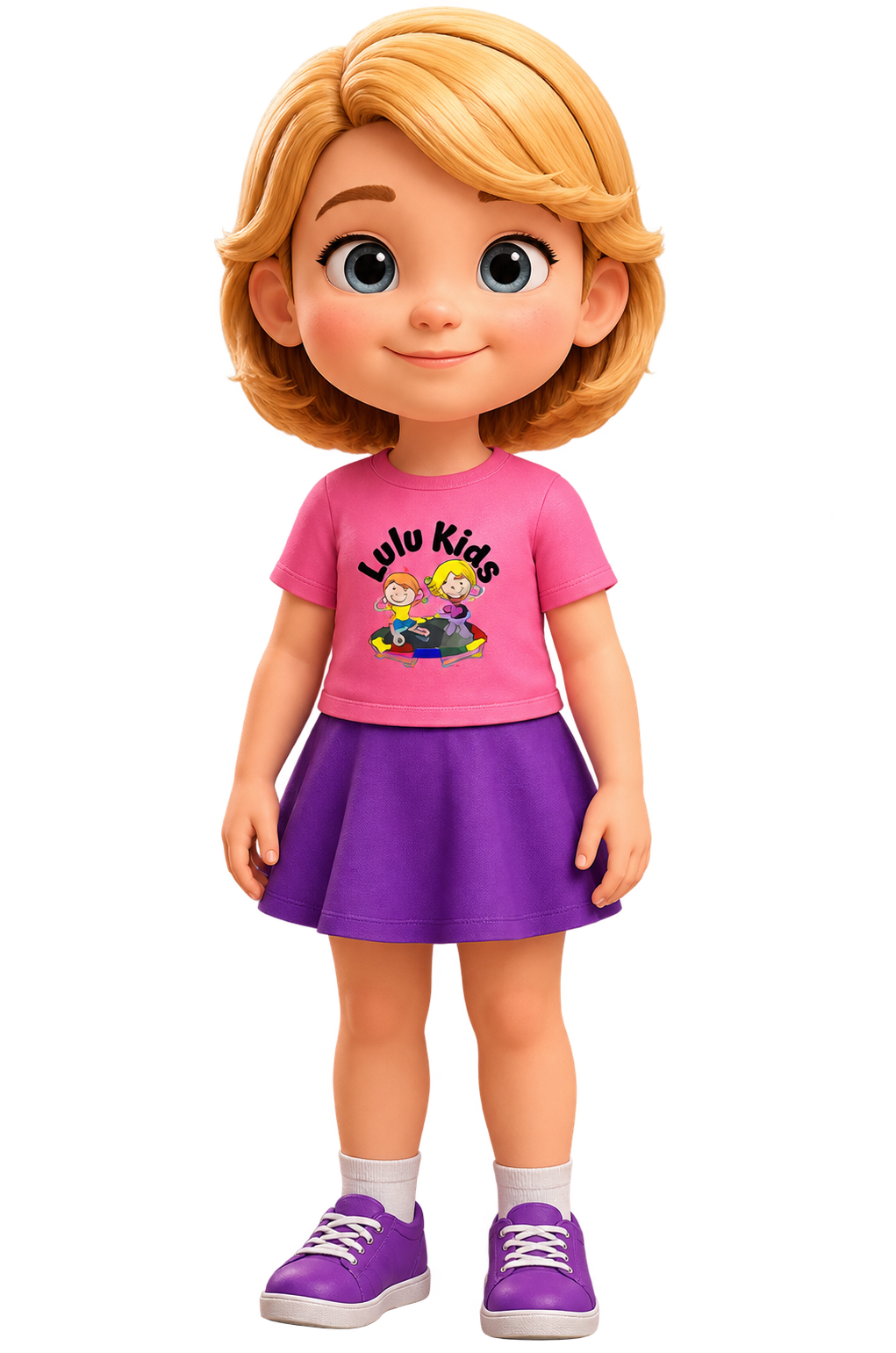 Mascote Lulu Kids Menina