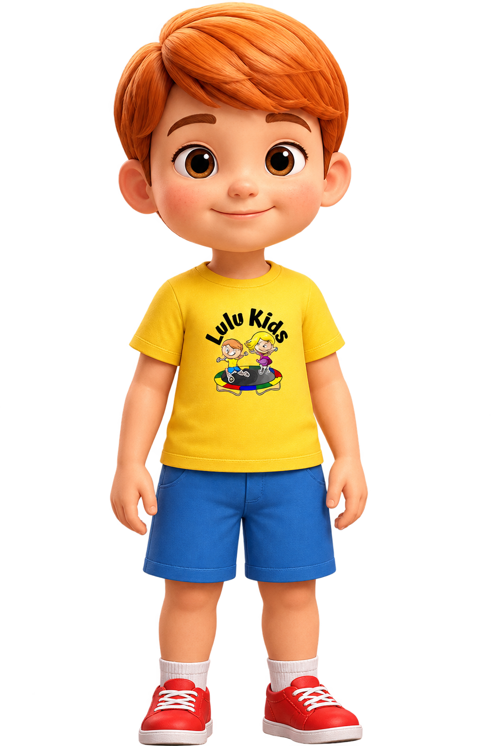 Mascote Lulu Kids Menino