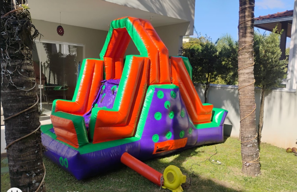 Mini Escala com Escorrega