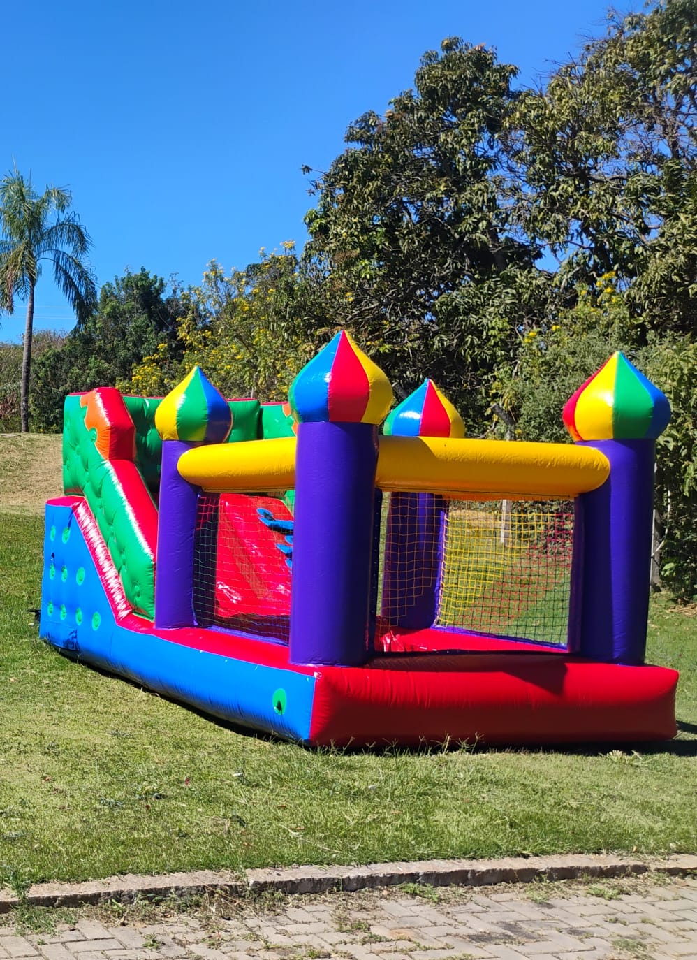Mini Tobogã com Piscina de Bolinha